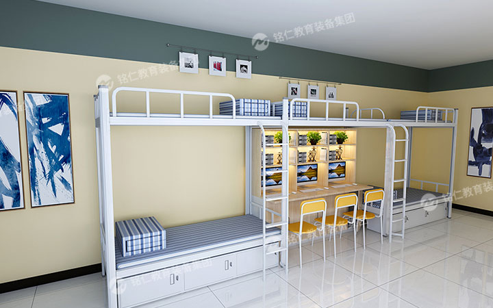 冷轧钢型材学生公寓床