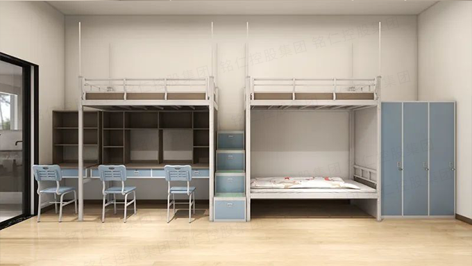 湖南员工宿舍铁架床