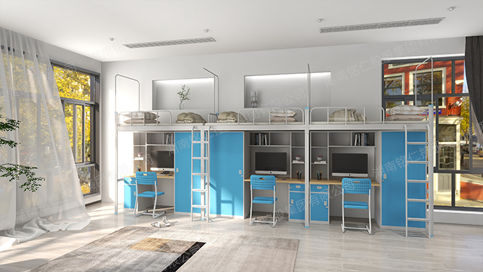 株洲员工宿舍公寓床定制