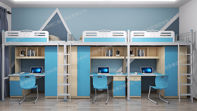 株洲员工宿舍公寓床定制