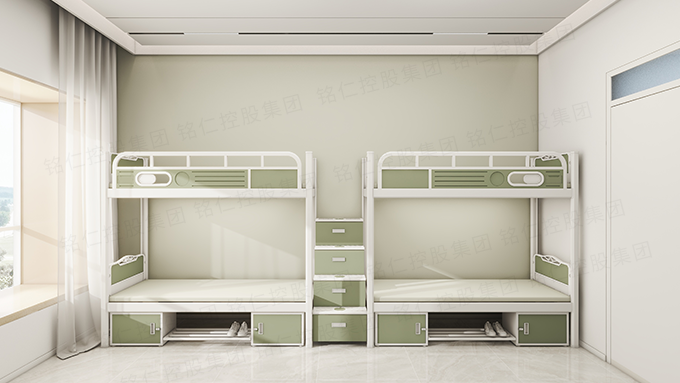 长沙员工宿舍上下铺钢架床