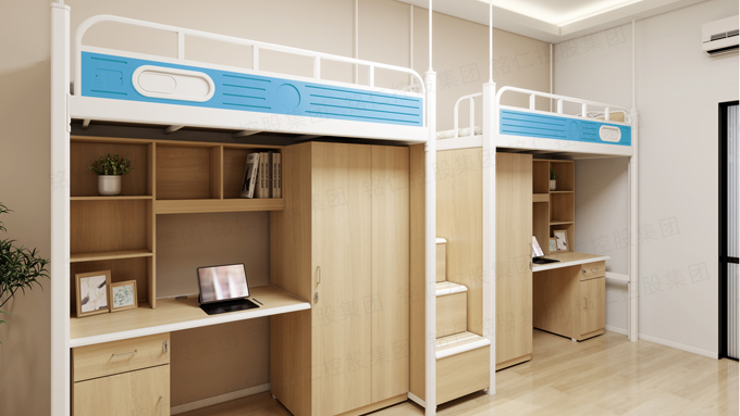湖南宿舍上床下桌公寓床