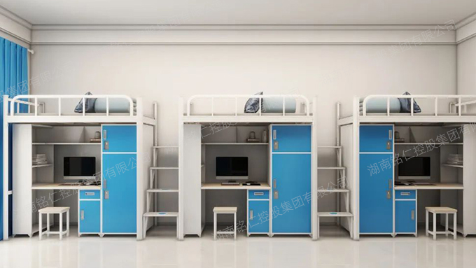 长沙员工宿舍公寓铁架床