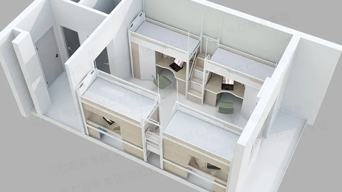 深圳学生宿舍公寓钢架床