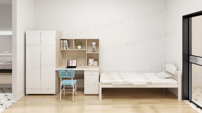 长沙员工宿舍单人钢架床