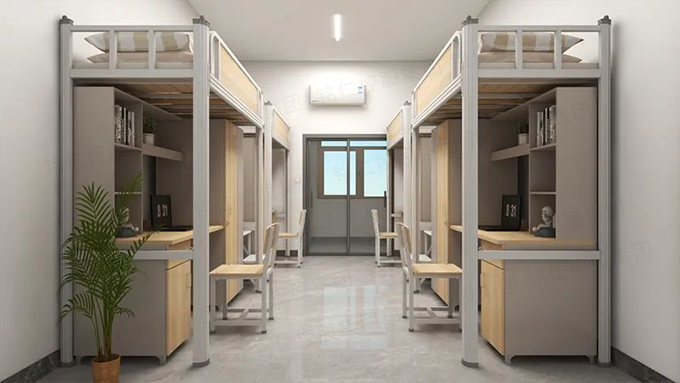 长沙宿舍公寓钢架床