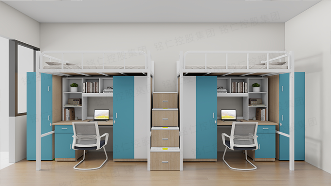 长沙铭仁宿舍公寓钢架床