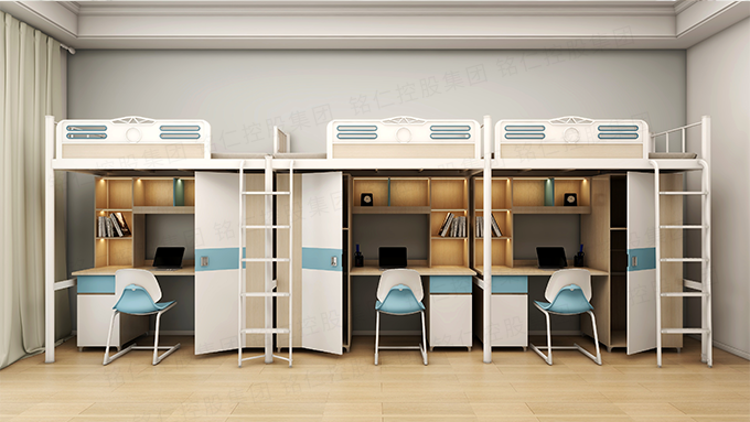 长沙宿舍公寓钢架床