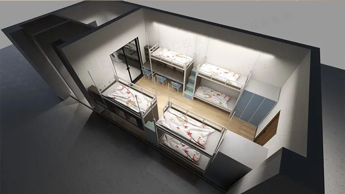 长沙员工宿舍上下铺铁架床