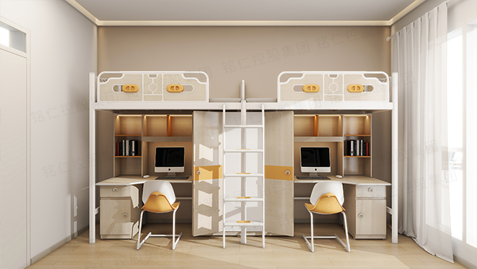 长沙多功能宿舍公寓铁架床